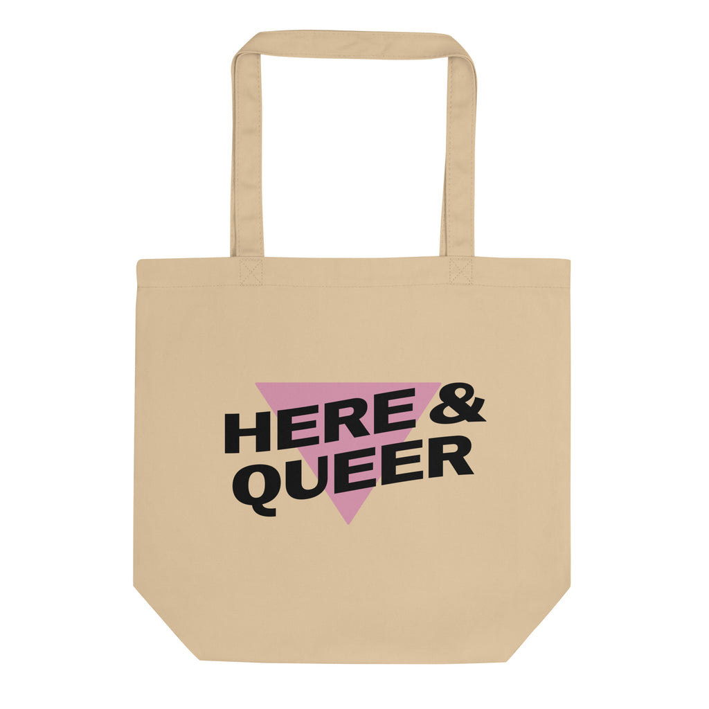 Bolsa de tela ecológica Here and Queer