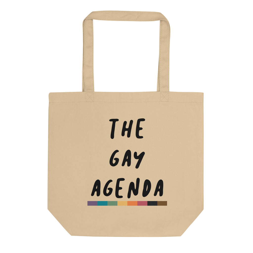 The Gay Agenda Organic Tote Bag