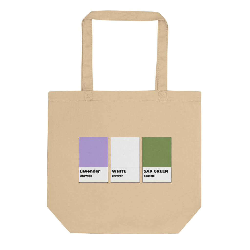 Genderqueer Colors Organic Tote Bag