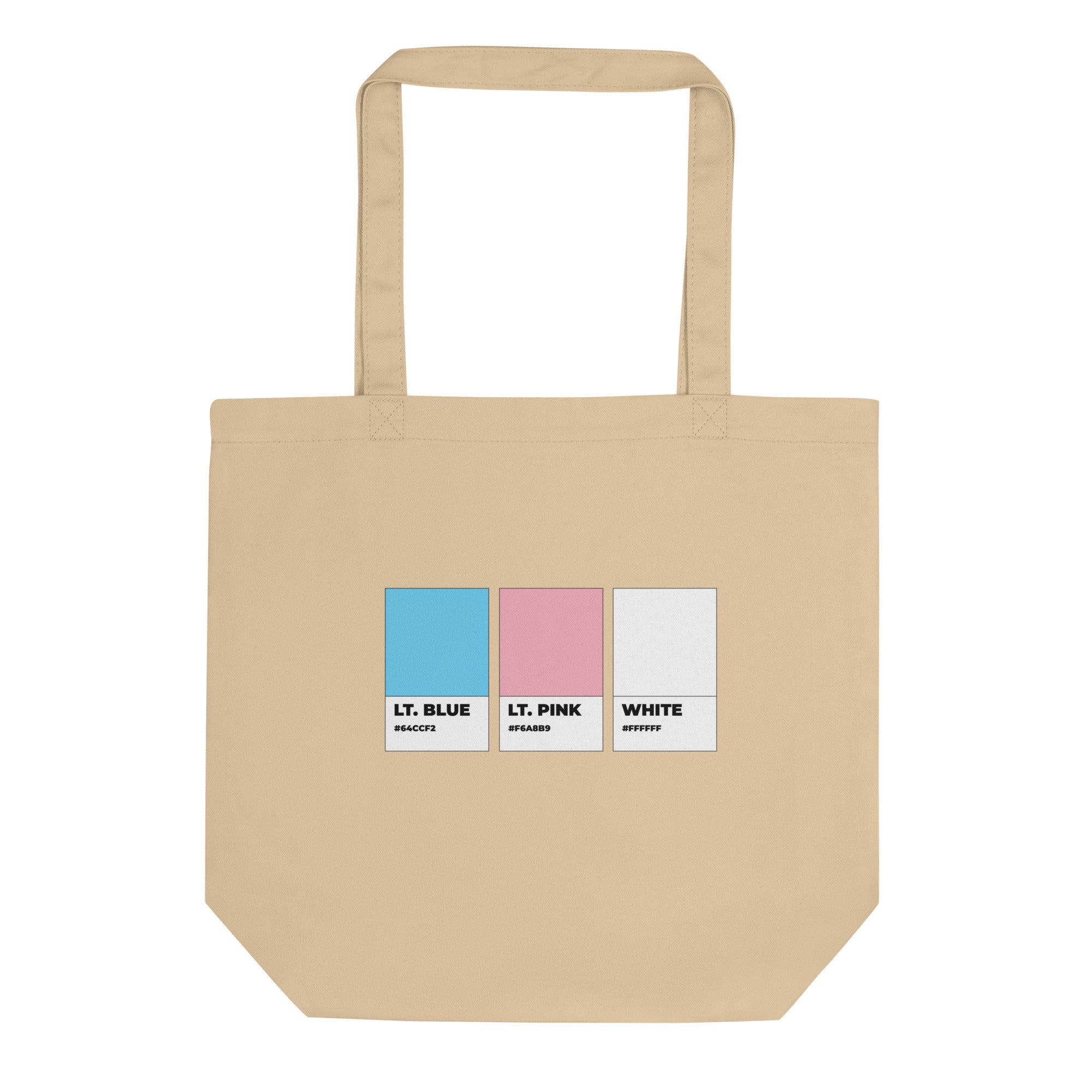 Trans Colors Organic Tote Bag