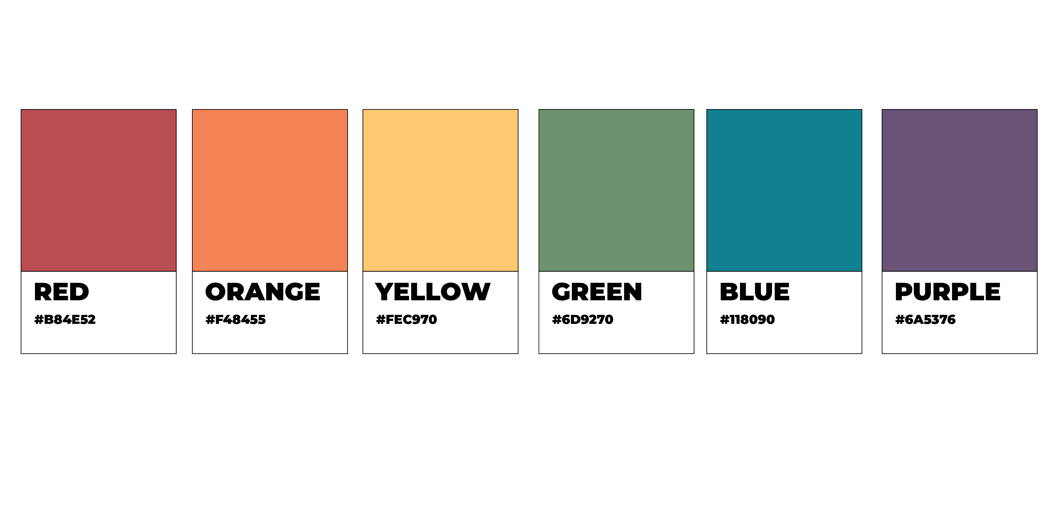 Gay Colors Swatch Unisex T-Shirt