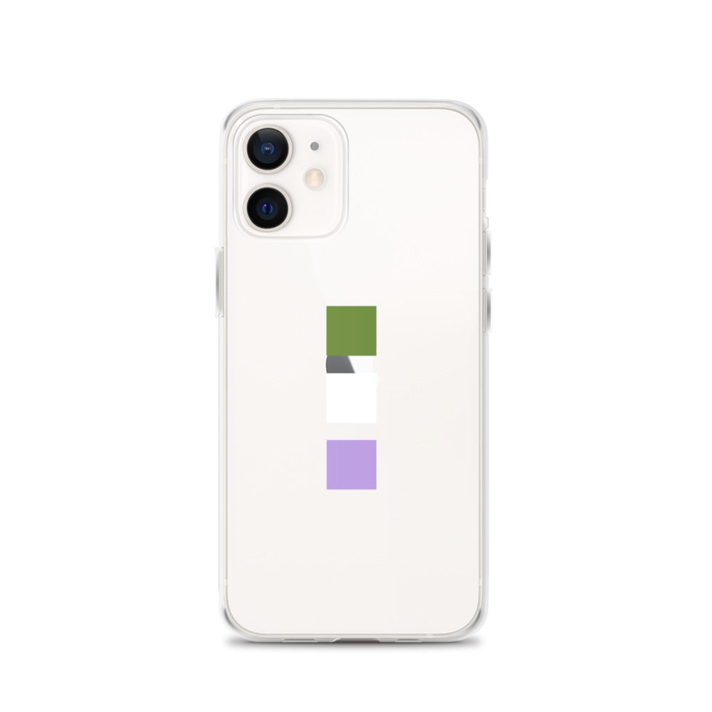 Genderqueer Squares iPhone Case