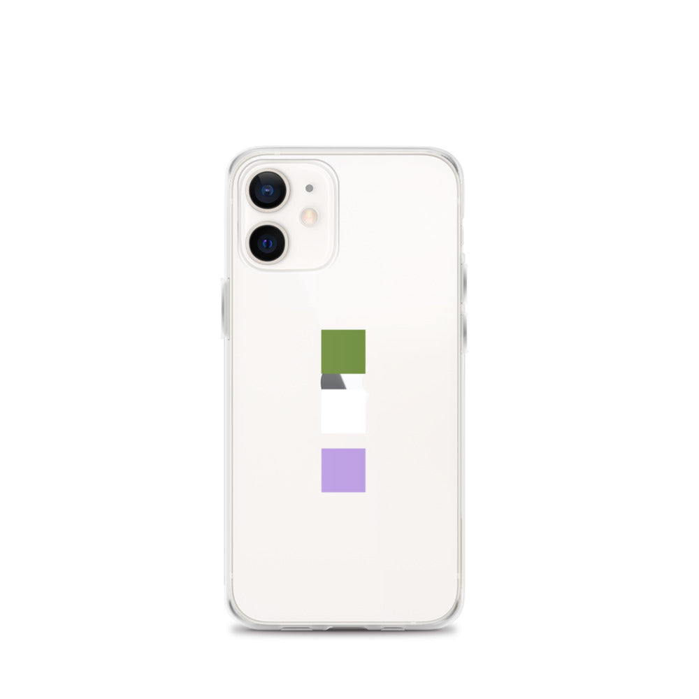 Genderqueer Squares iPhone Case