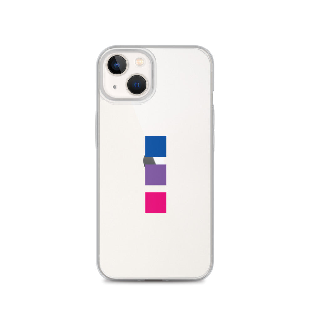 Bisexual Squares iPhone Case