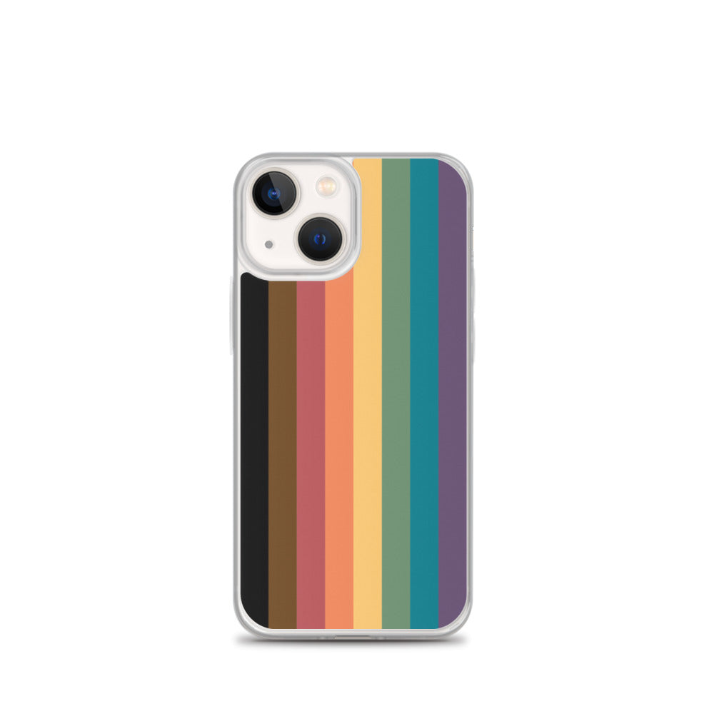 Funda para iPhone con rayas inclusivas