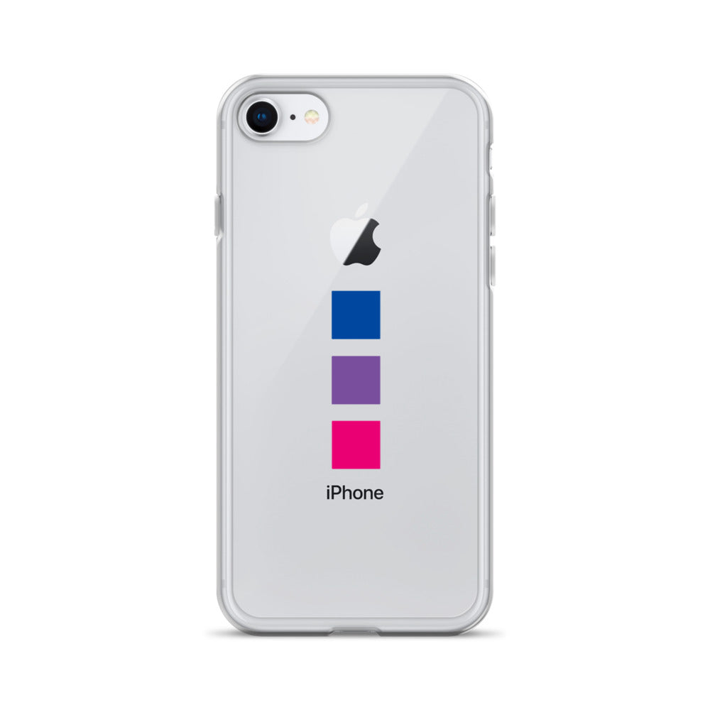 Bisexual Squares iPhone Case