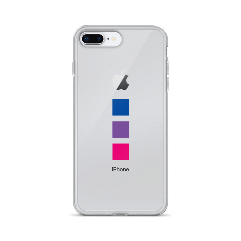 Bisexual Squares iPhone Case