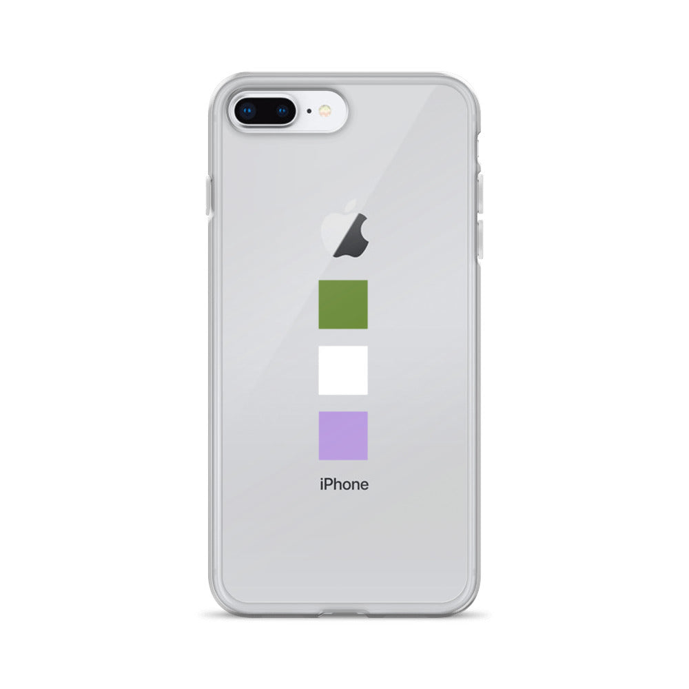 Genderqueer Squares iPhone Case