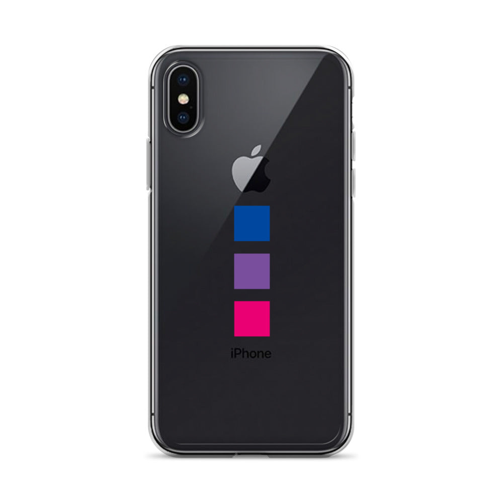 Coque iPhone Bisexual Squares