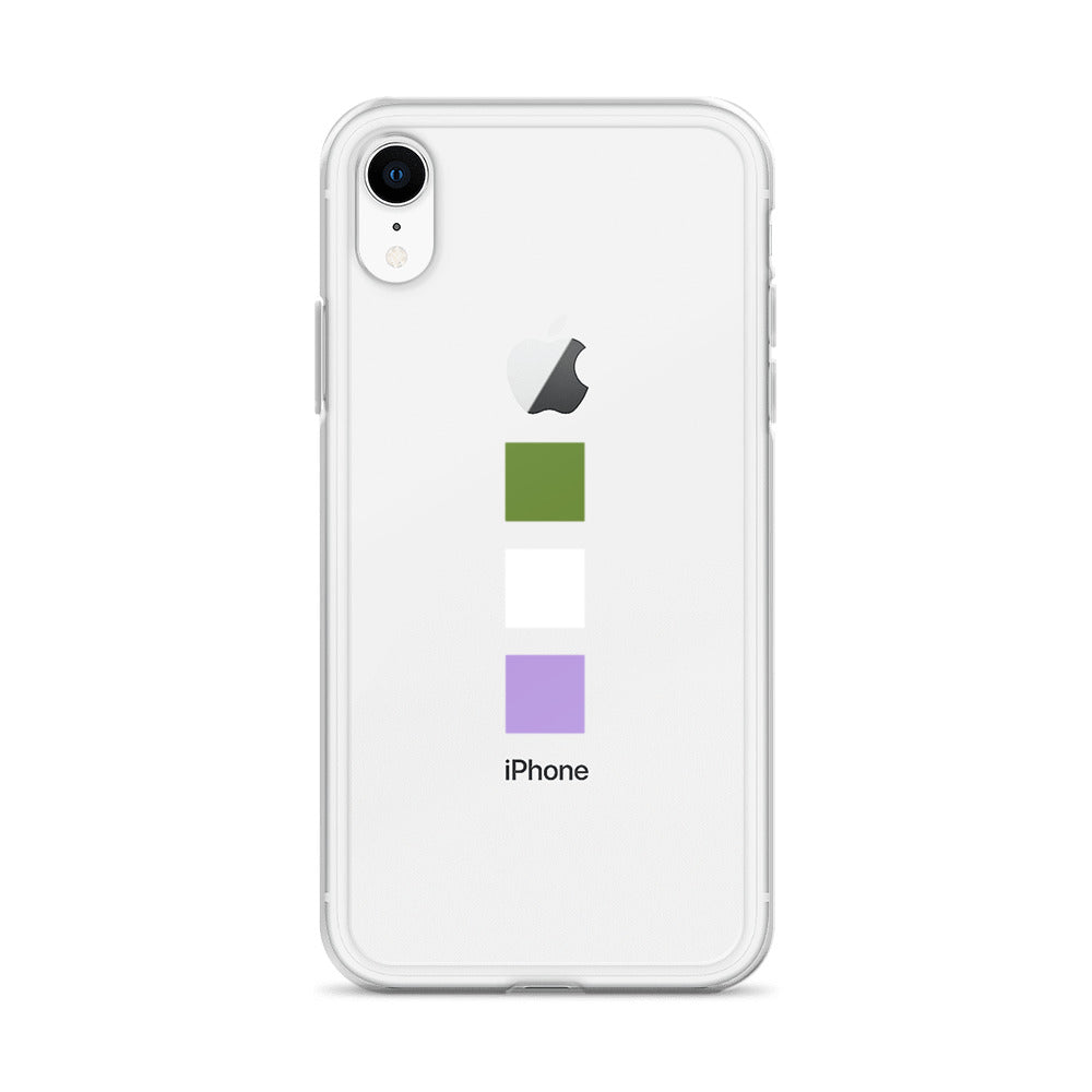 Genderqueer Squares iPhone Case