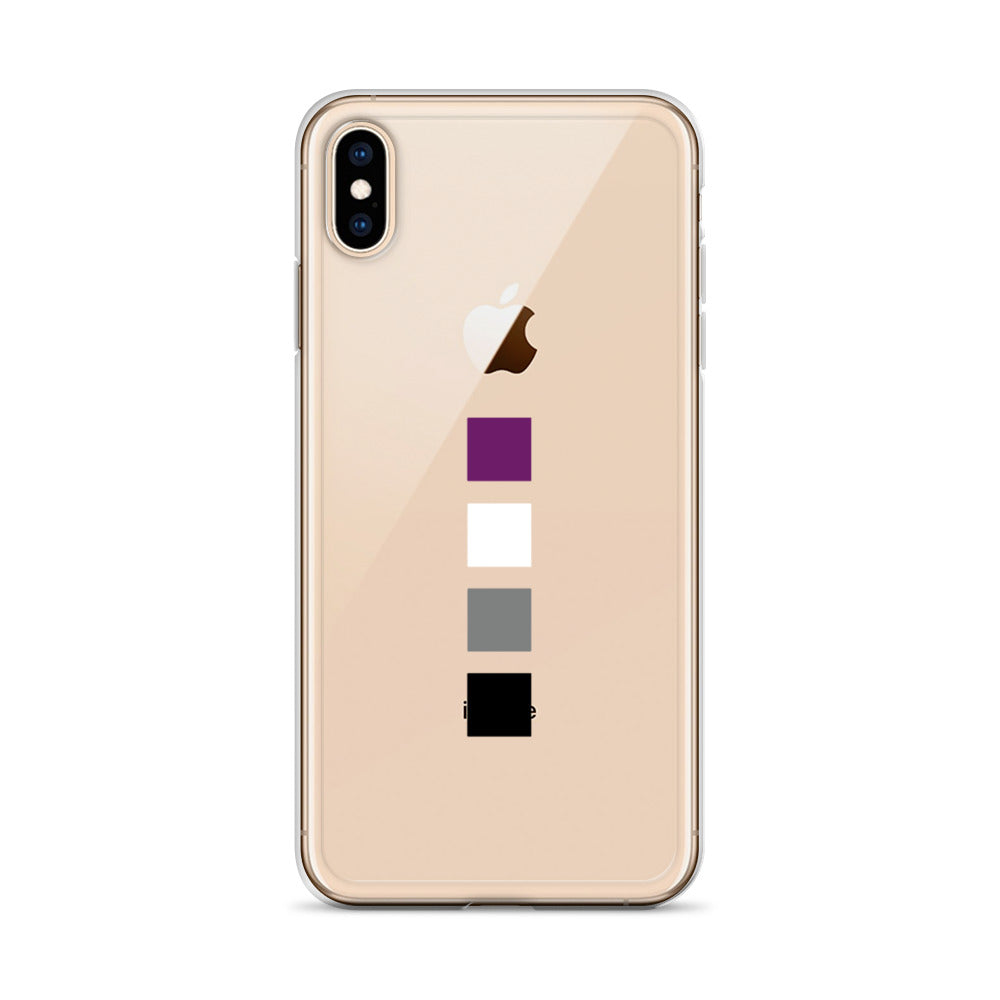 Asexual Squares iPhone Case