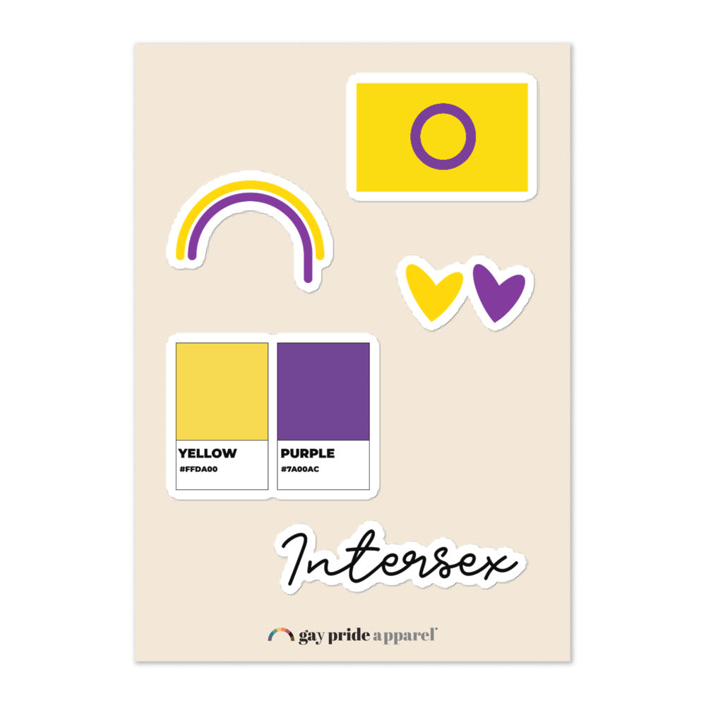 Intersex Sticker Sheet