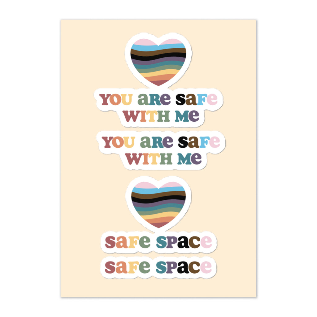 You Are Safe Sticker Sheet