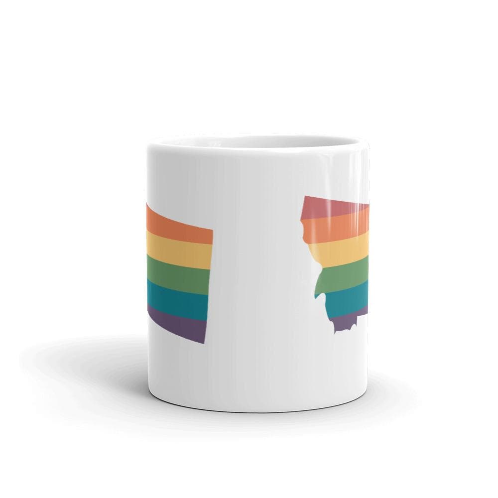 Taza arcoiris de Montana
