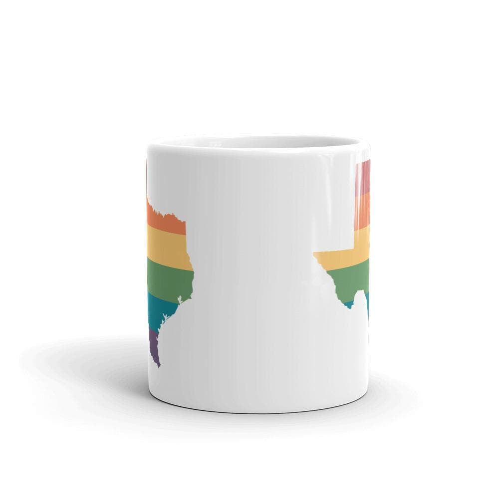 Taza arcoiris de texas