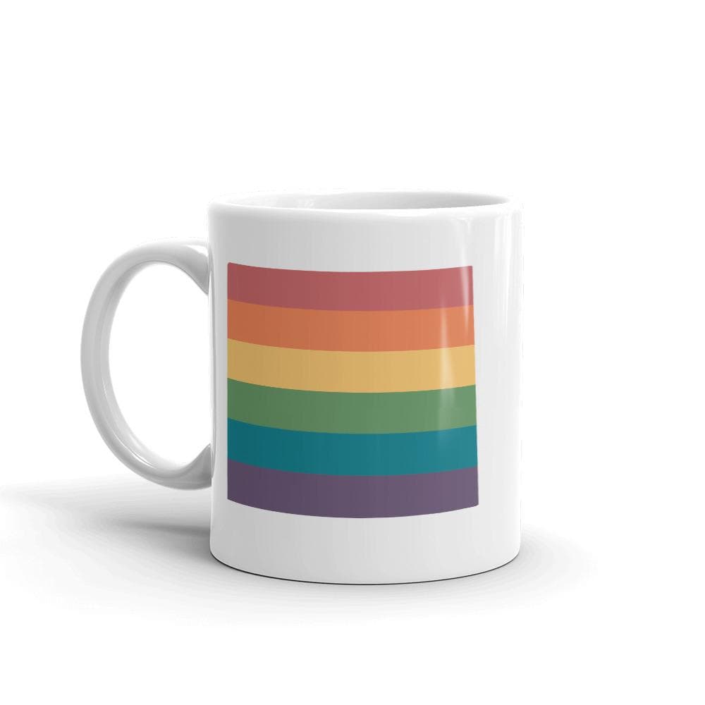 Tasse arc-en-ciel du Wyoming