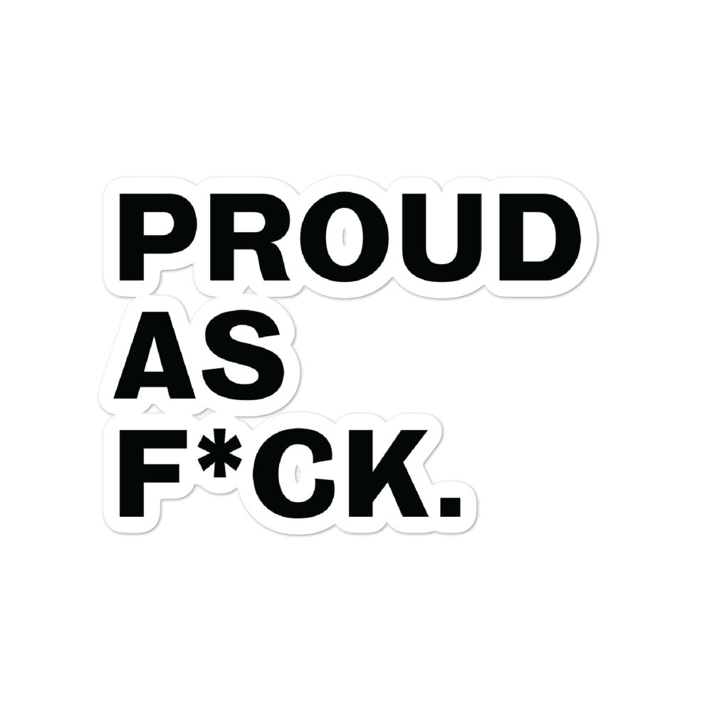 Autocollants Fier comme F*ck