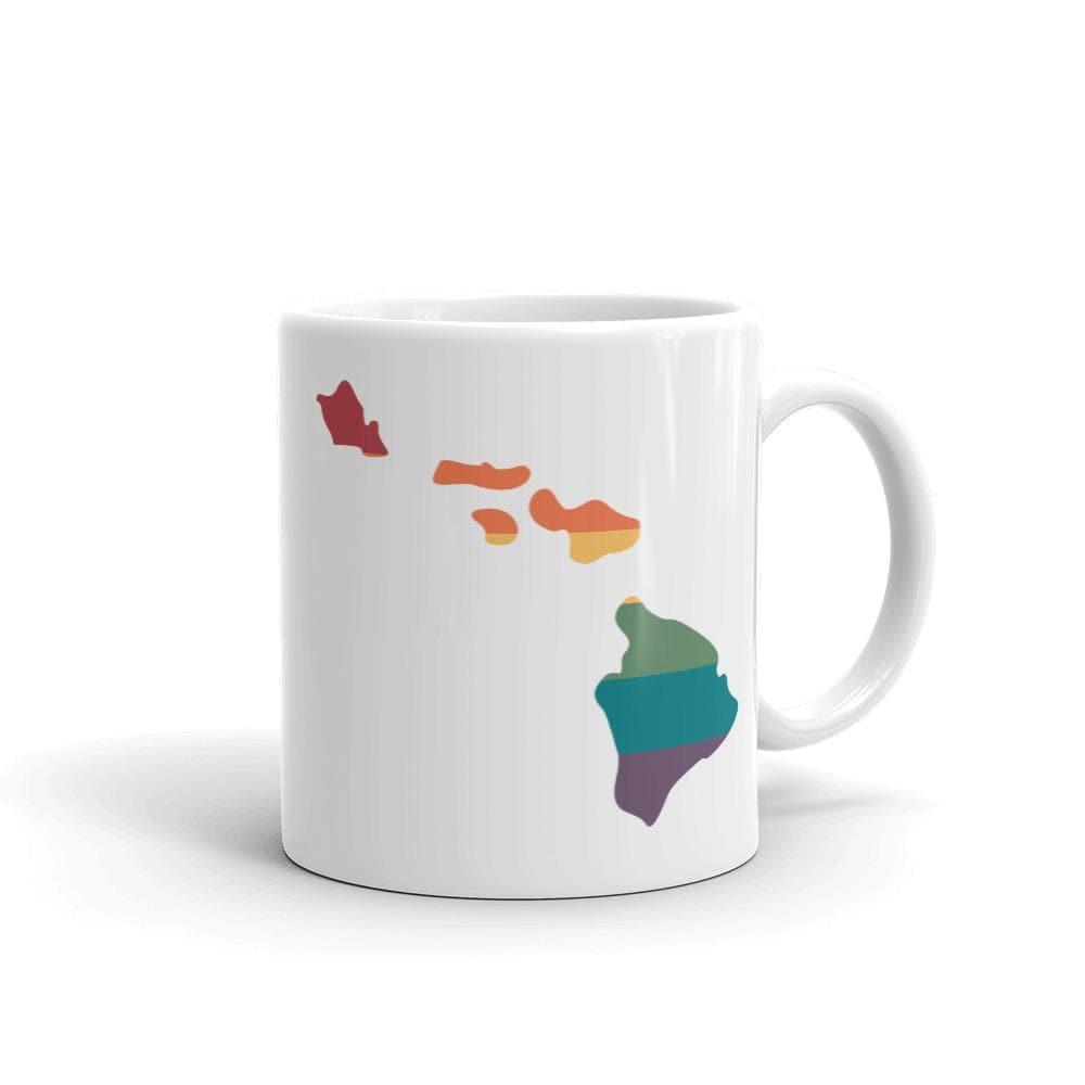 Tasse arc-en-ciel hawaïenne