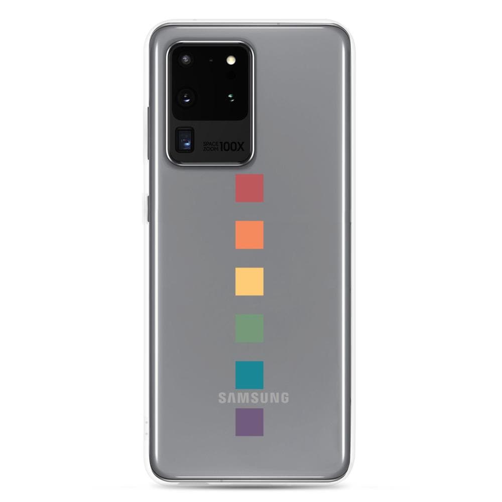 Rainbow Squares Samsung Case