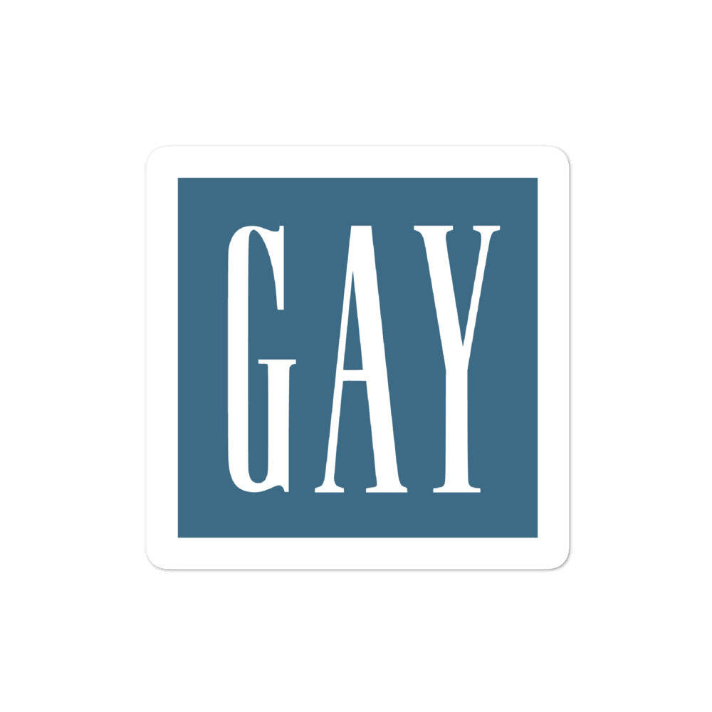 Gay Gap Stickers