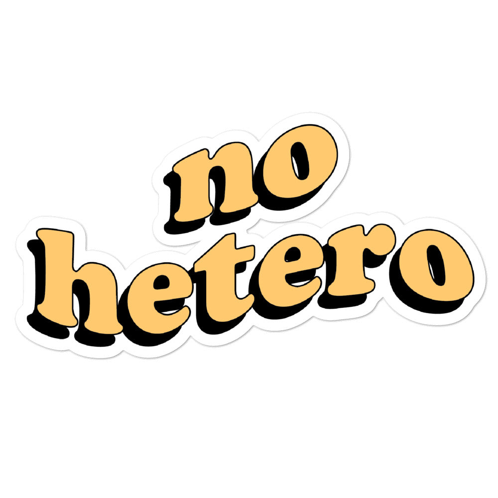 No Hetero Stickers