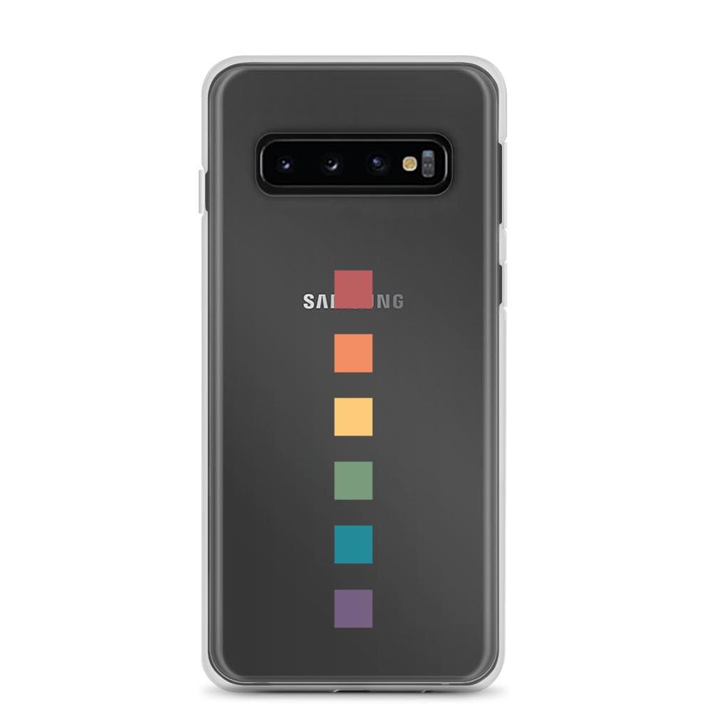 Rainbow Squares Samsung Case