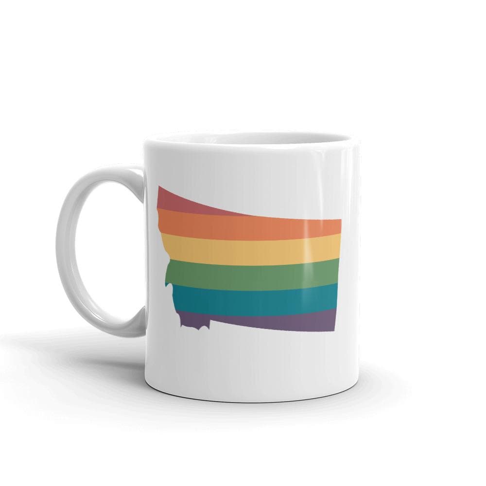 Tasse arc-en-ciel du Montana