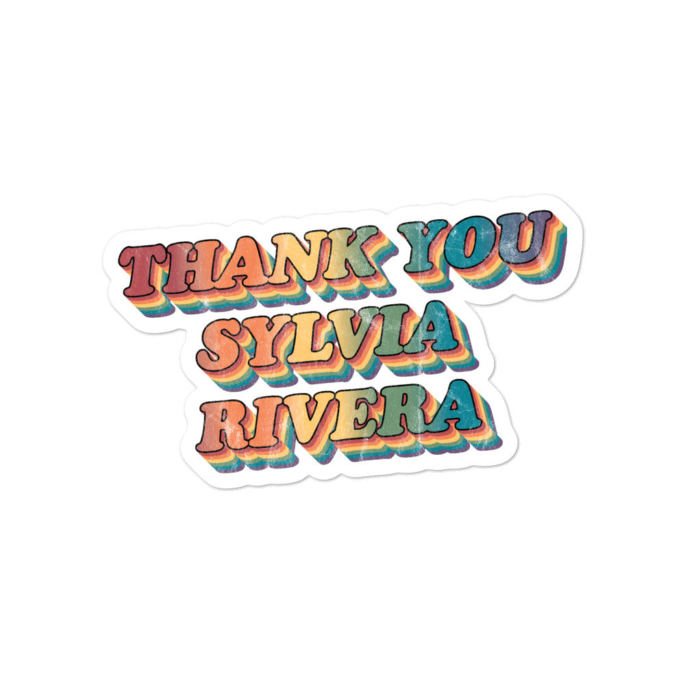 Thank You Sylvia Rivera Stickers