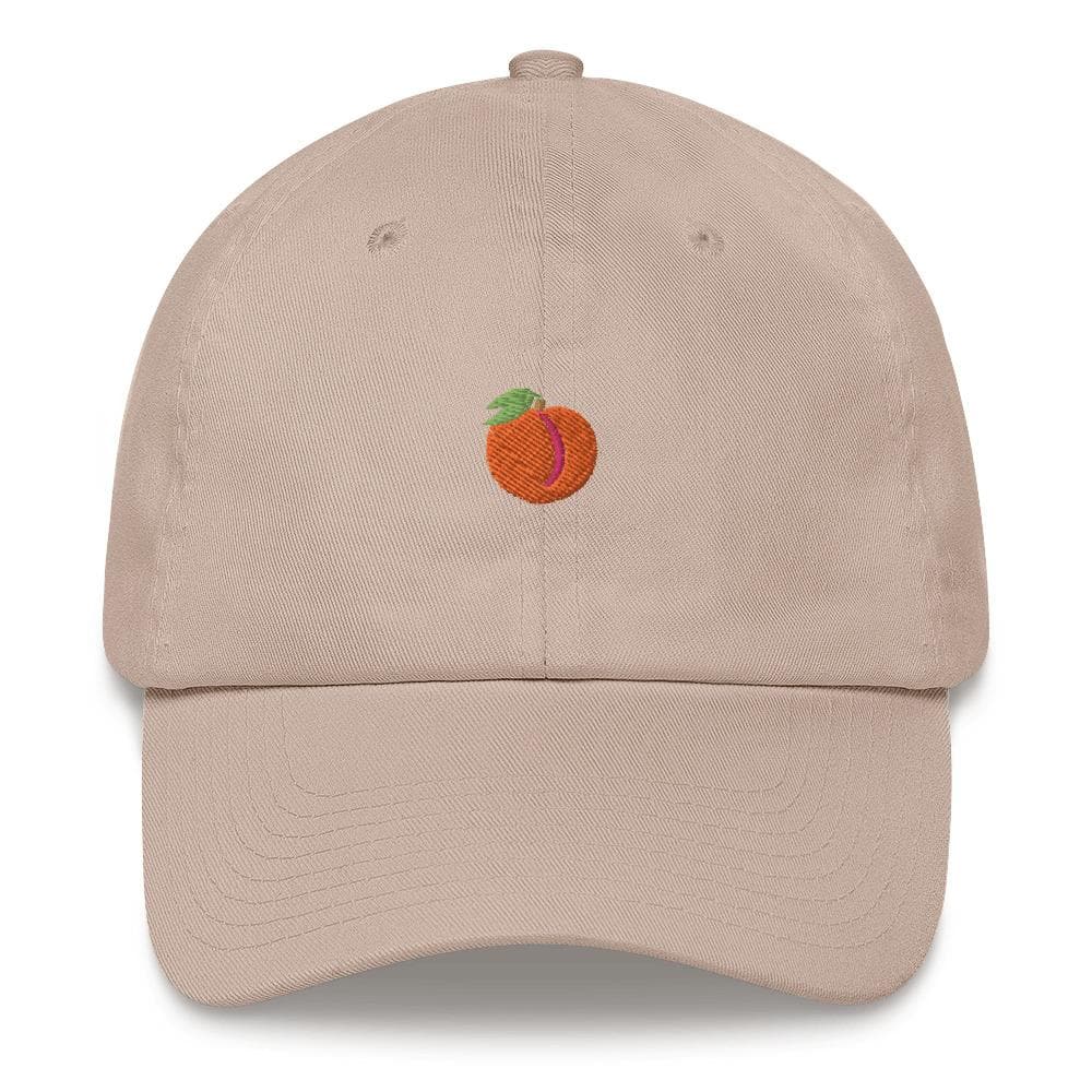 Peach Emoji Dad Hat