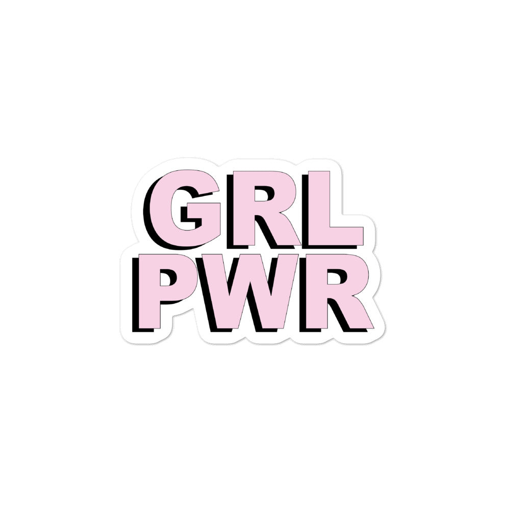 GRL PWR Stickers