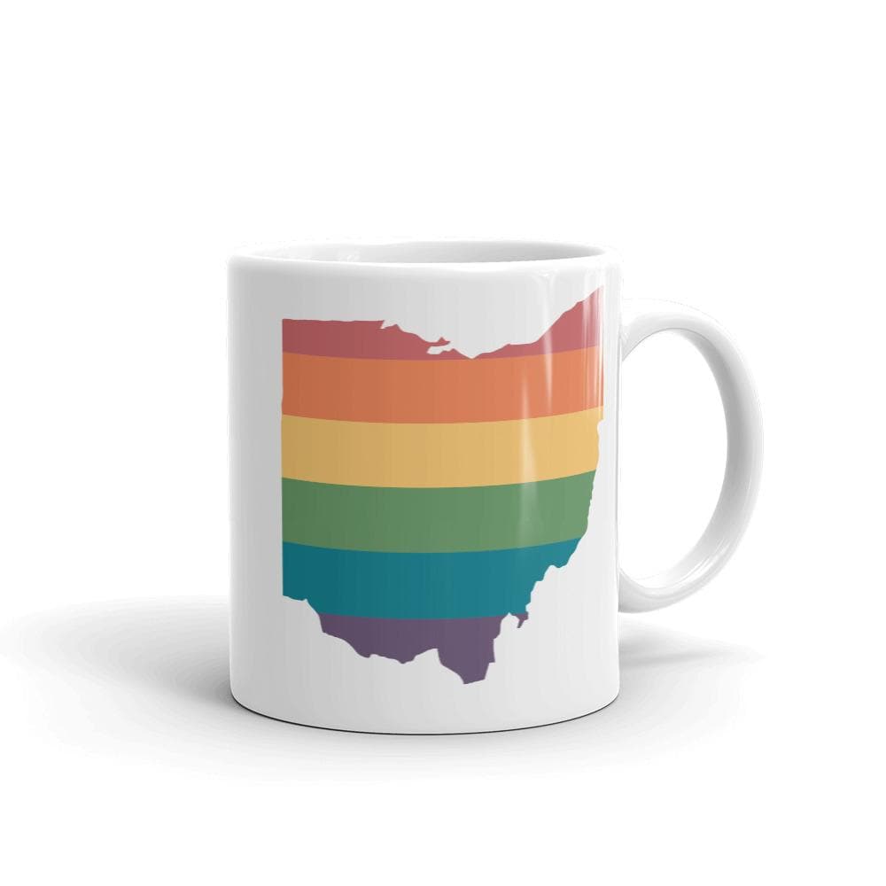 Tasse arc-en-ciel de l'Ohio
