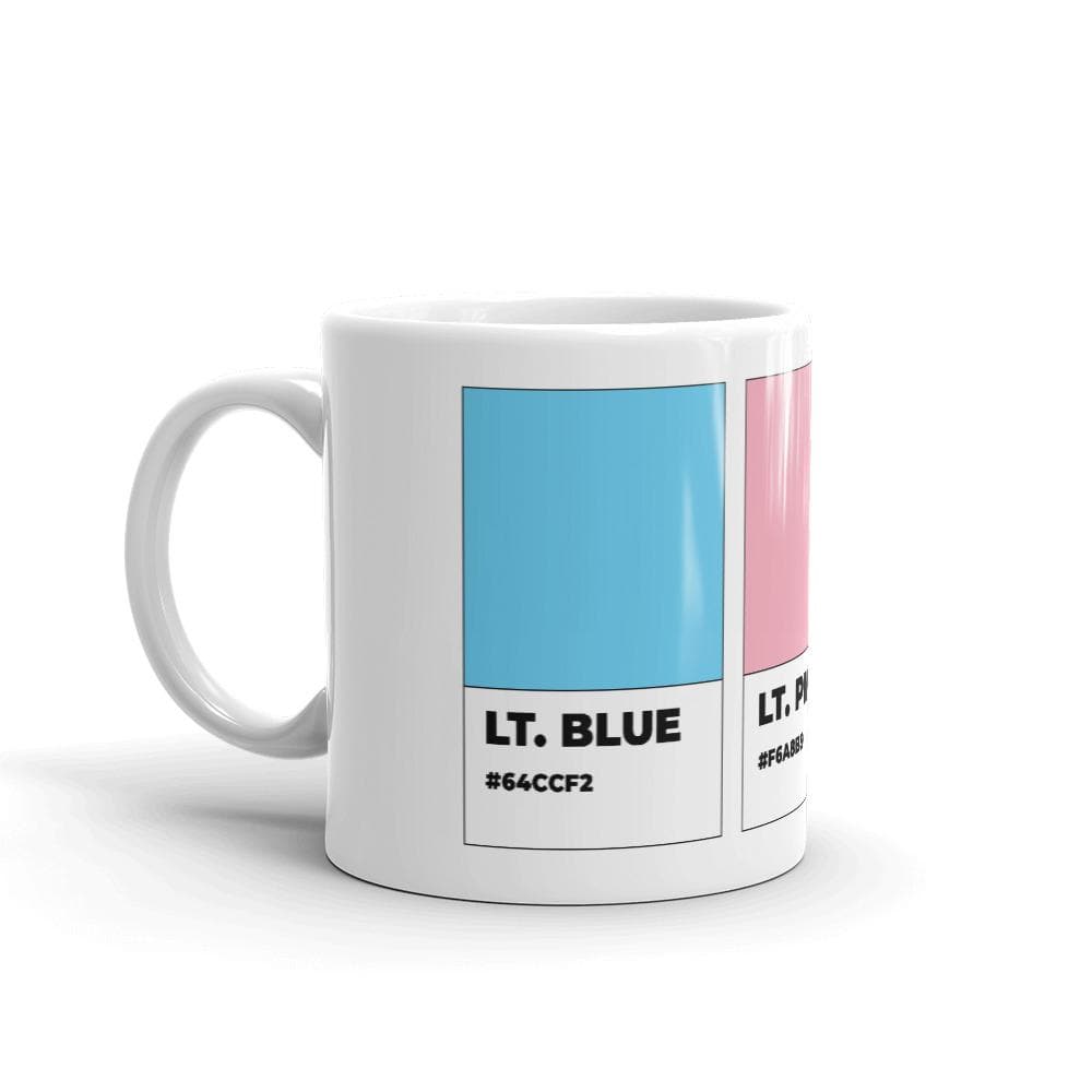 Taza de colores trans