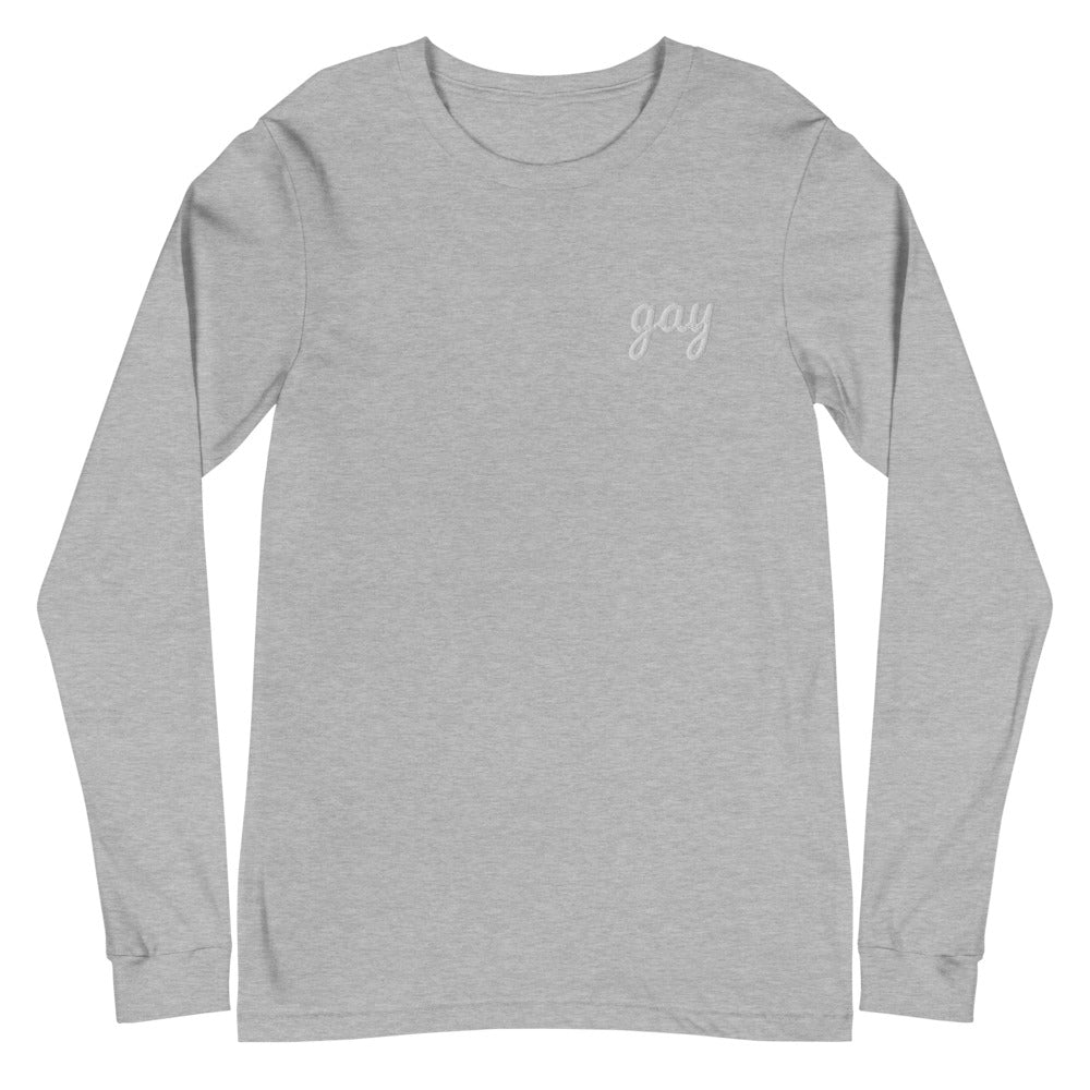 Gay Embroidered Long Sleeve