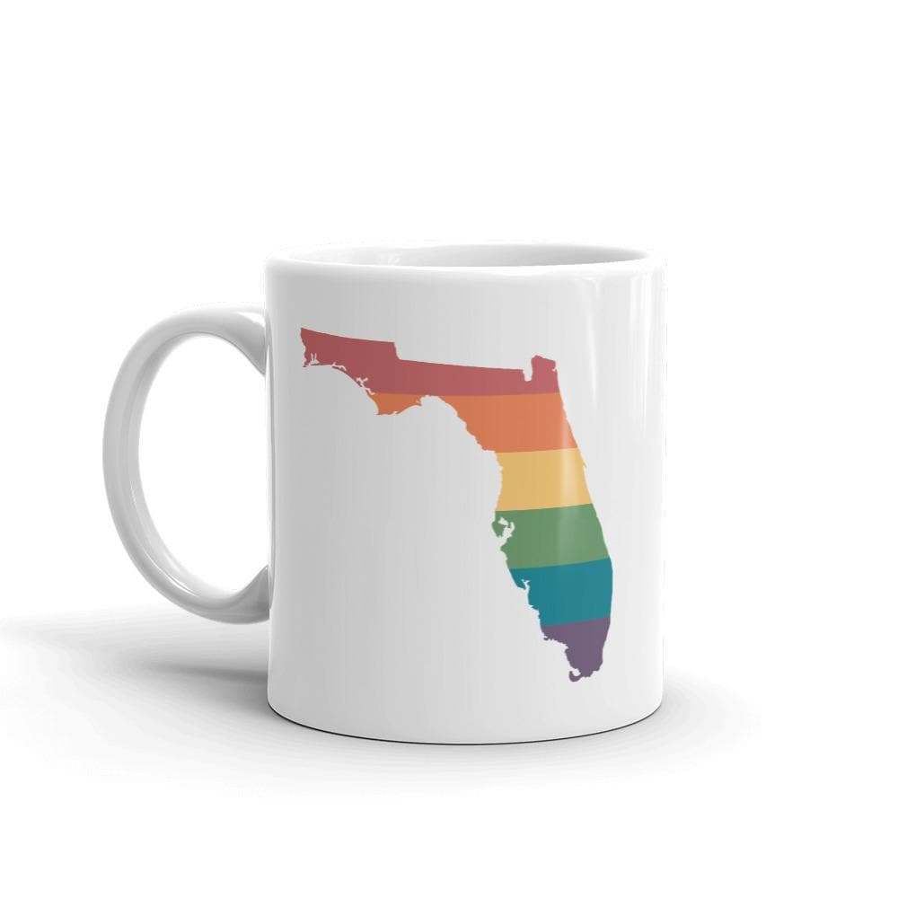 Taza arcoiris de Florida