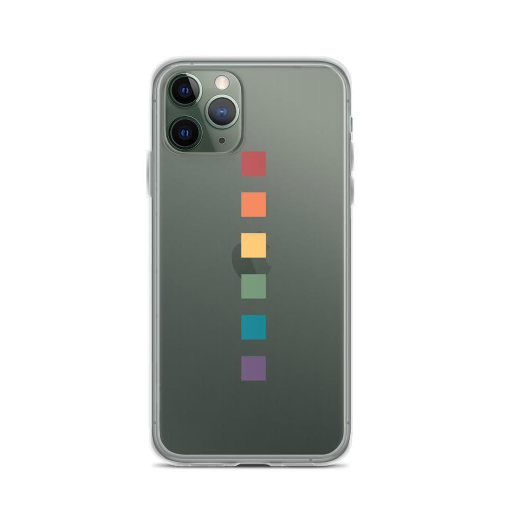 Rainbow Squares iPhone Case