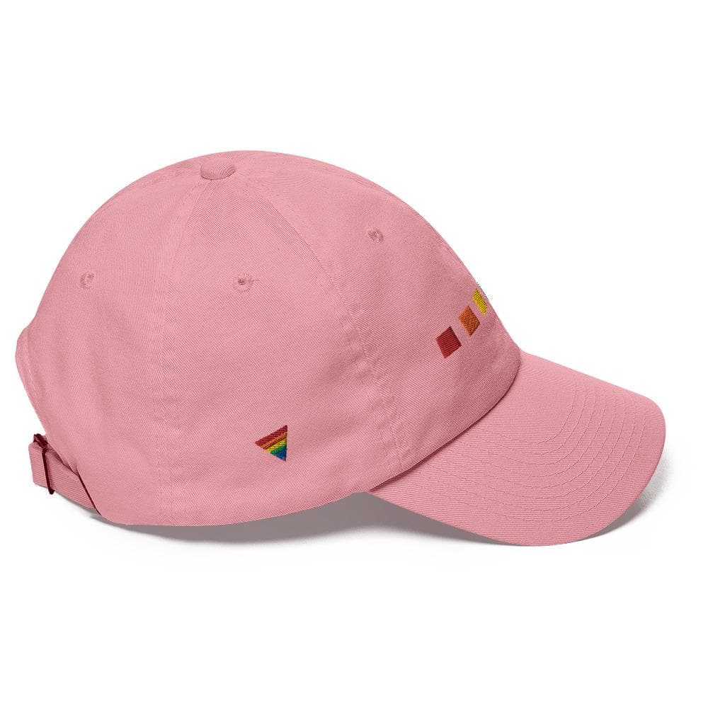 Rainbow Squares Dad Hat