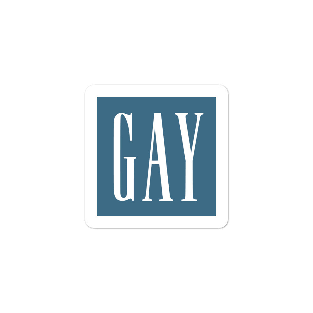 Gay Gap Stickers