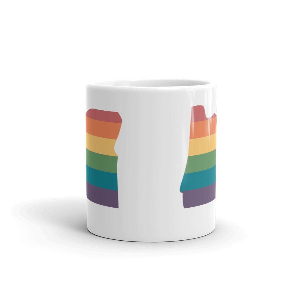 Tasse arc-en-ciel de l'Oregon