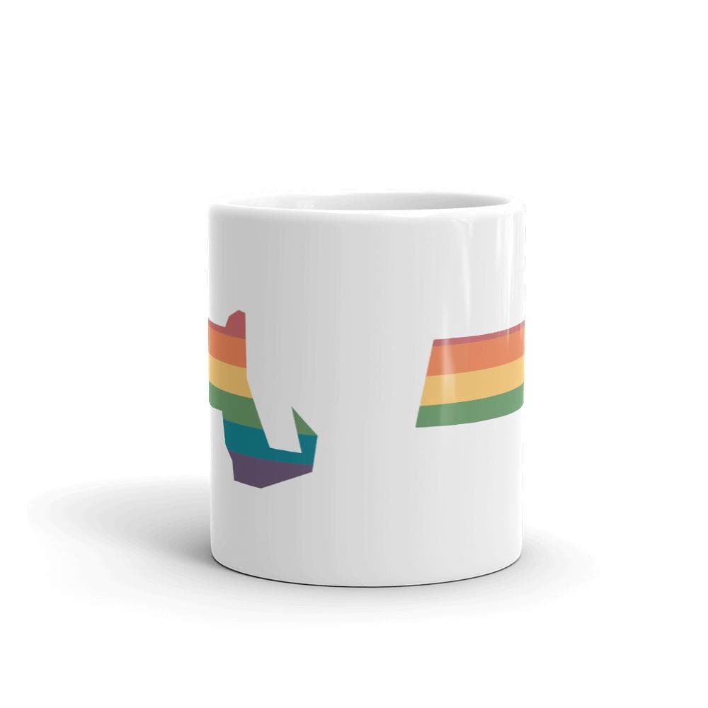 Tasse arc-en-ciel du Massachusetts