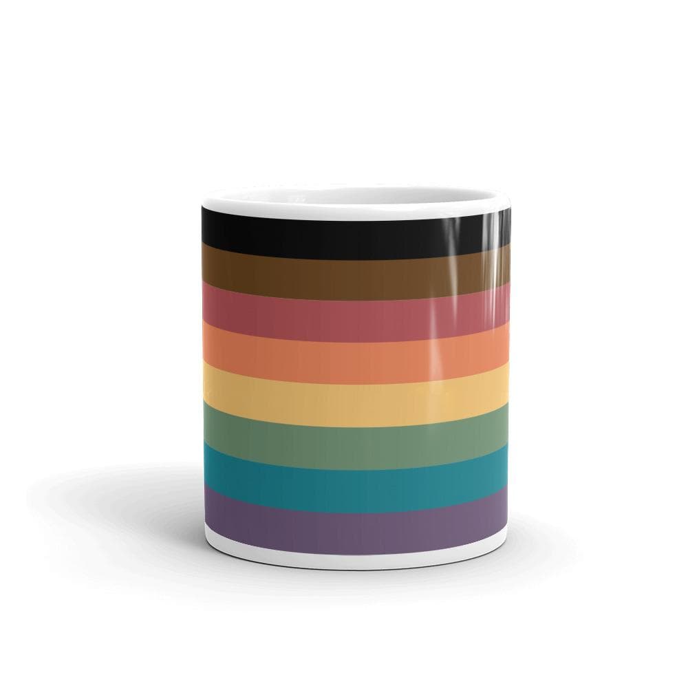 Inclusive Stripes Pride Mug