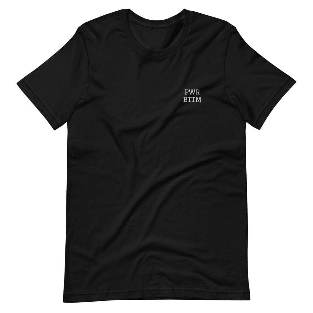 PWR BTTM Embroidered T-Shirt