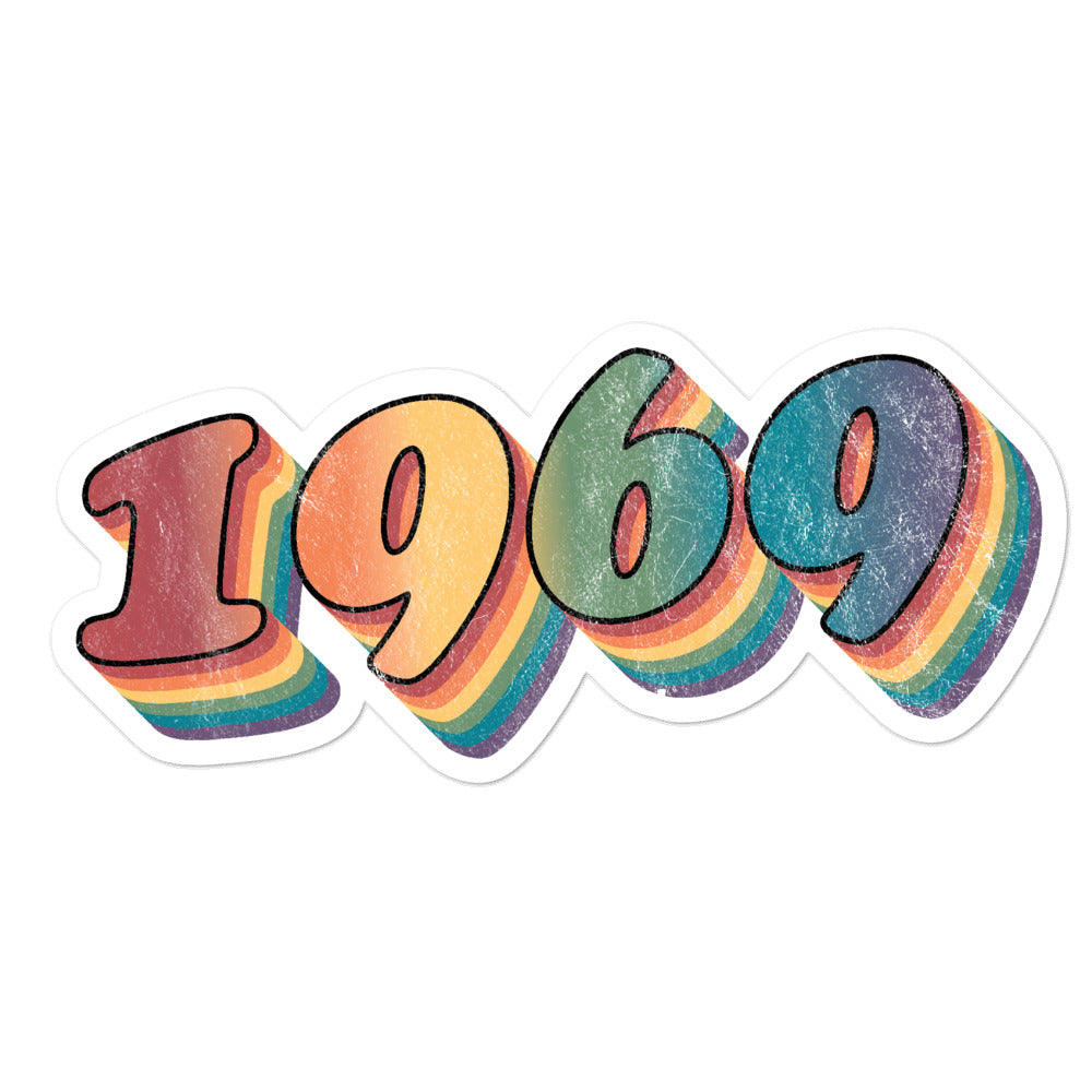 Retro 1969 Stickers