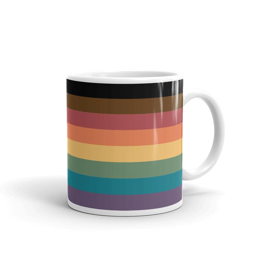 Inclusive Stripes Pride Mug