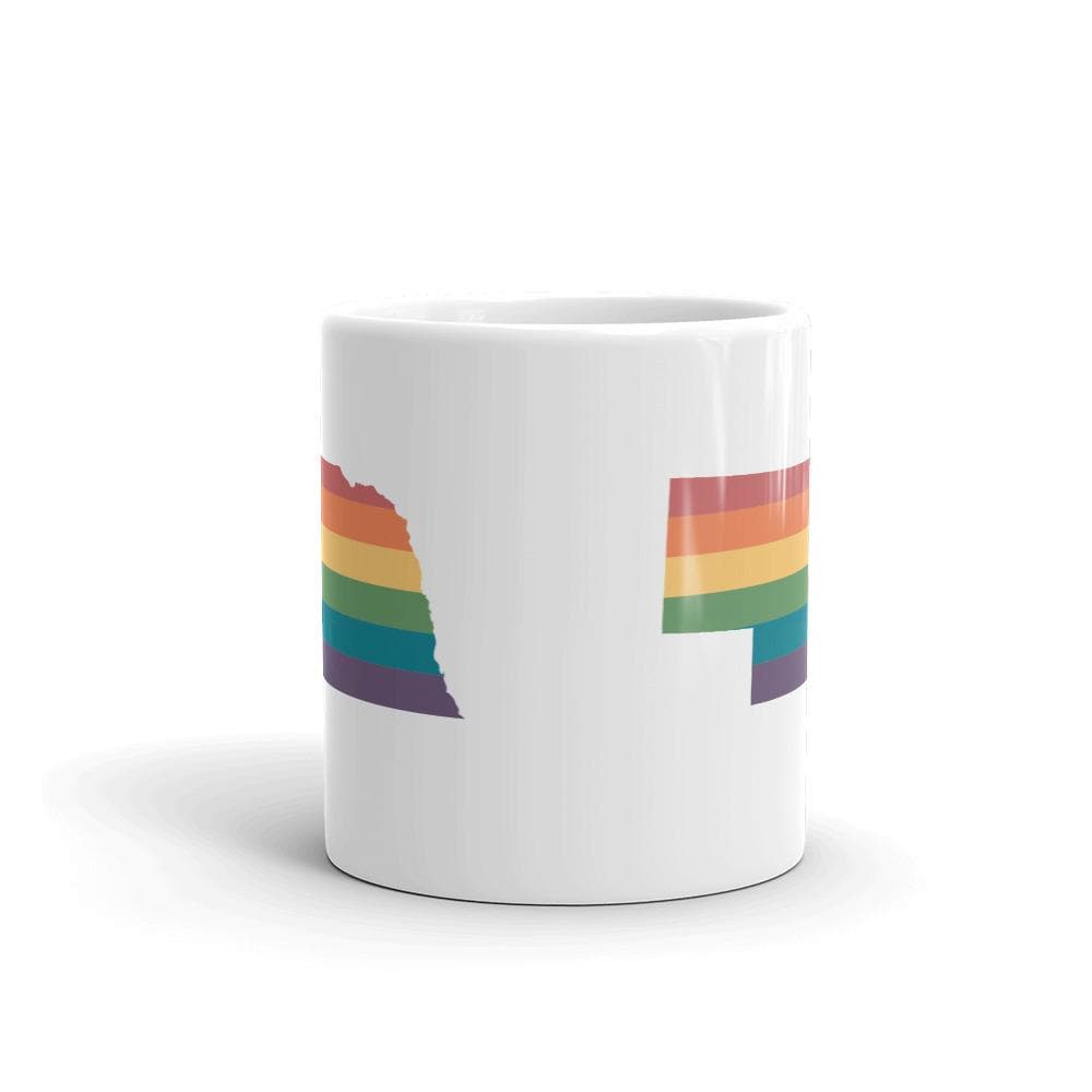 Taza arcoiris de Nebraska