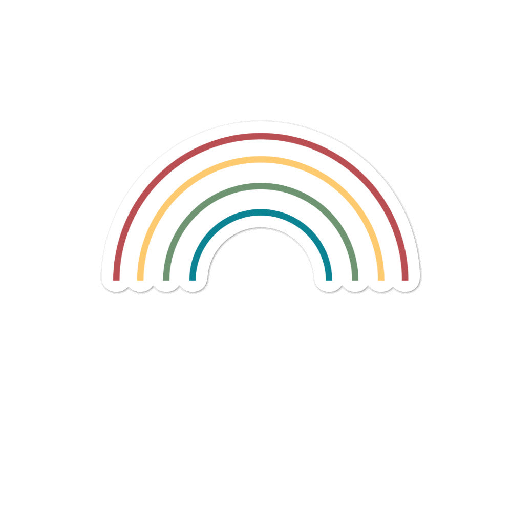 Autocollant Arc-en-ciel