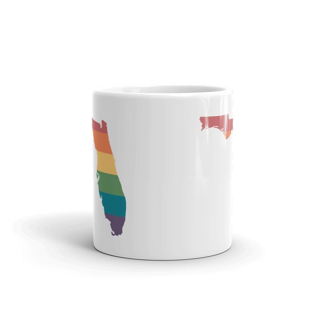 Taza arcoiris de Florida