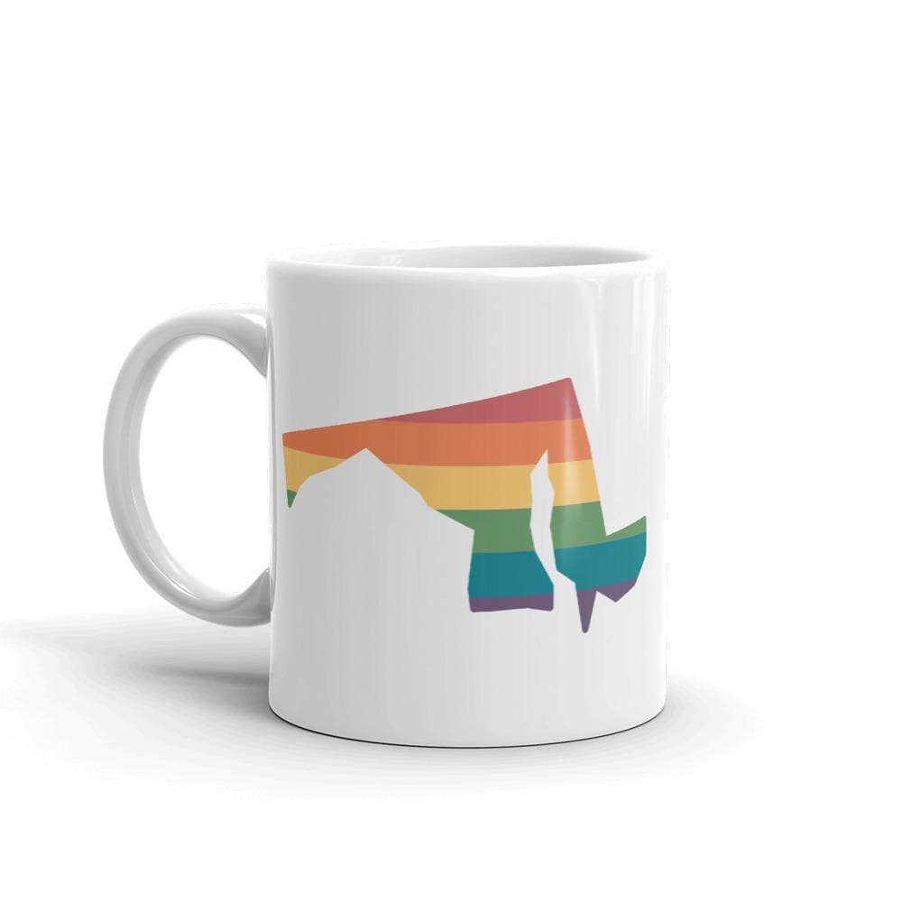 Tasse arc-en-ciel du Maryland