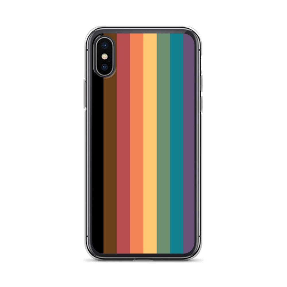 Funda para iPhone con rayas inclusivas