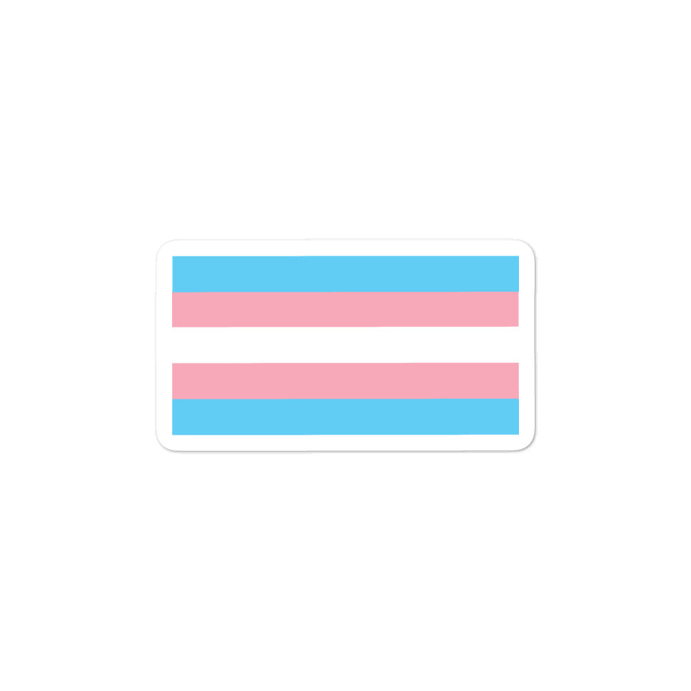 Trans Flag Stickers