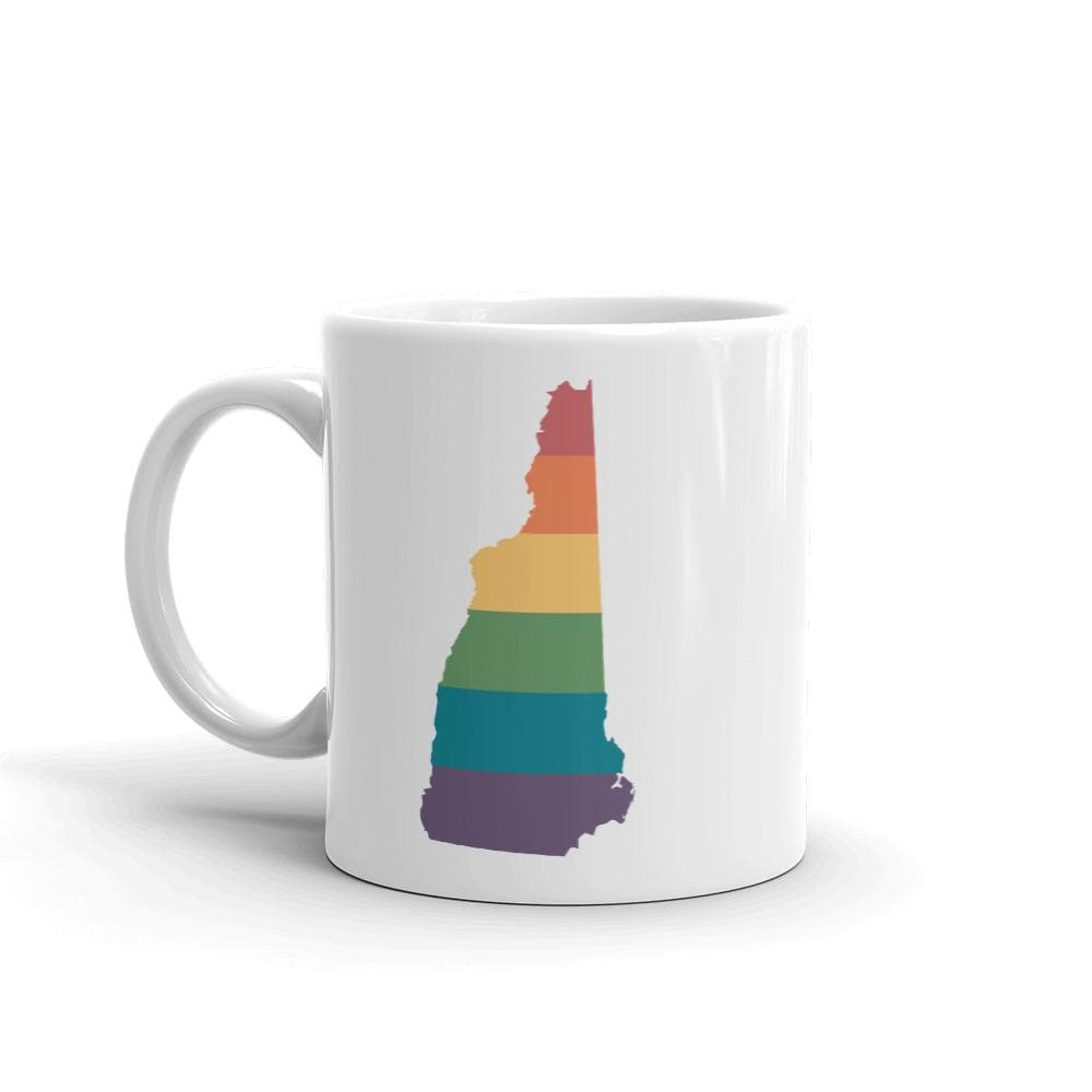 Tasse arc-en-ciel du New Hampshire